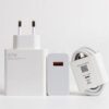 67W Chargeur Rapide Turbo pour Xiaomi avec 6A Câble USB C pour Redmi Note 13, 13 Pro, 13 Pro+, 12, N
