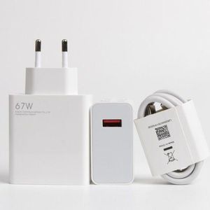 67W Chargeur Rapide Turbo pour Xiaomi avec 6A Câble USB C pour Redmi Note 13, 13 Pro, 13 Pro+, 12, N