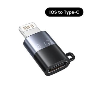 Adaptateur charge rapide OTG - Connecteur USB C femelle vers mâle pour iPhone