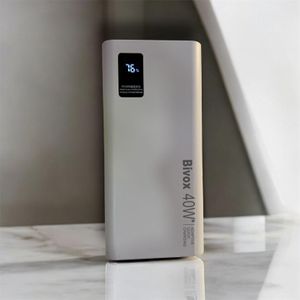 Powerbank 20000mAh White fast charge 40w