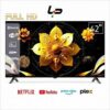 Smart TV 42 pouces - Image Full HD - Android 14.0 - WiFi - Idéale pour salon/famille - Tuner TV numé