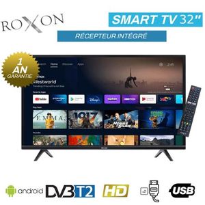 FL 32 SA - Télévison - 32" HD Smart TV Android 14 - Récepteur Intégré +TNT +HDMI +USB.