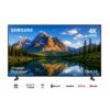 Smart TV 4K HDR – Crystal Processor – One UI – WiFi, Bluetooth, HDMI – Garantie 1 An, 75U8000F